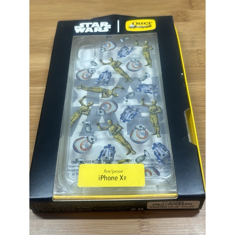 OtterBox Apple iPhone XR Star Wars Symmetry Case - Droids Otter Box Case Clear - Picture 5 of 6